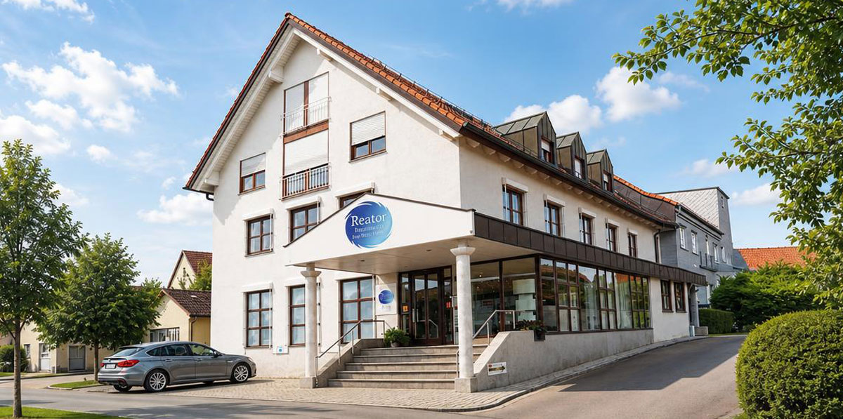 Reator Praxisbedarf, unser Firmensitz, Inhaberin Sylvia Bittmann Alemannenstraße 26, D-71088 Holzgerlingen Reator Praxisbedarf, unser Firmensitz, Inhaberin Sylvia Bittmann Alemannenstraße 26, D-71088 Holzgerlingen